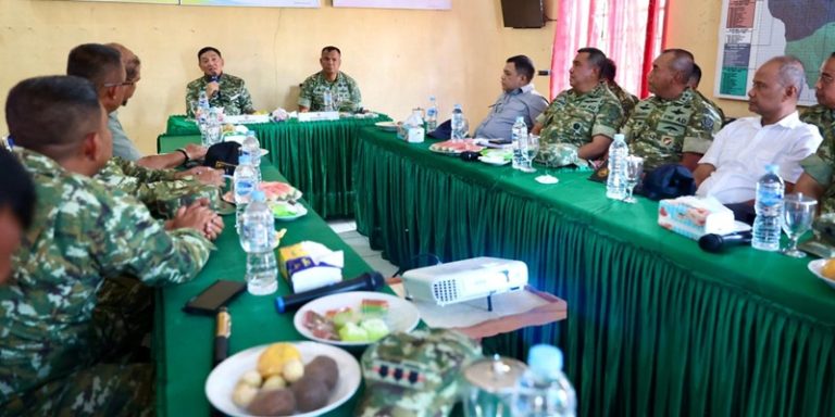 Menhan dan Wapang TNI Bahas Rencana Kerja Satgas Kuala