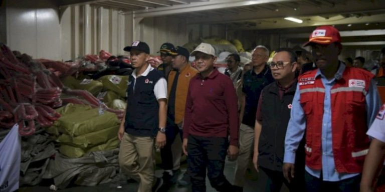 500 Ton Bantuan PMI Tiba di Krueng Geukueh