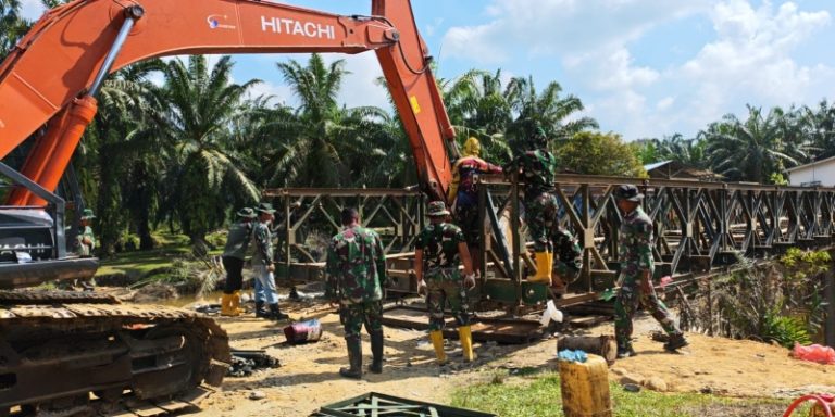 Jembatan Bailey Rampung, Urat Nadi Ekonomi Warga Kembali Tersambung