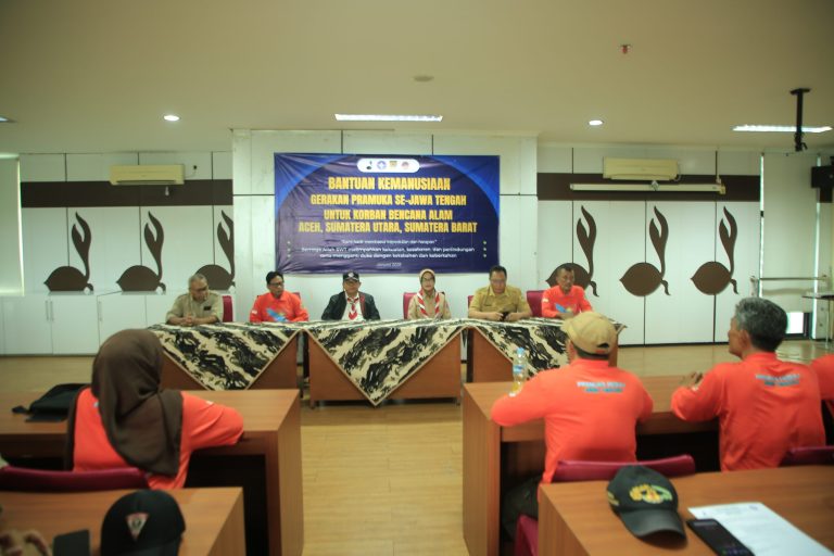 Kwarda Jawa Tengah menerjunkan Tim Bantuan Kemanusiaan untuk Korban Bencana di Aceh, Sumatera Utara, dan Sumatera Barat