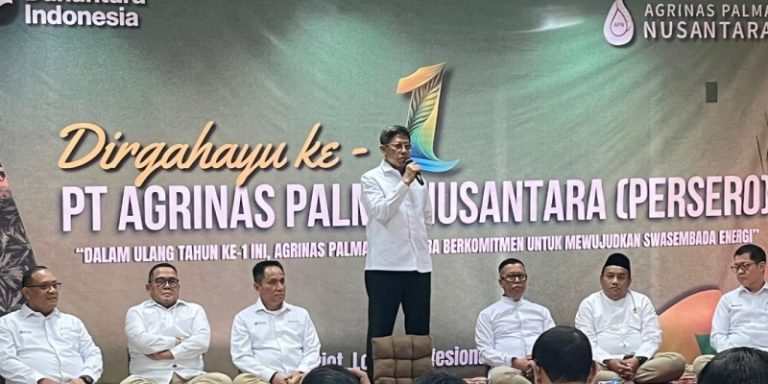 Agrinas Palma Catat Pendapatan Rp4,3 Triliun, Laba Bersih Rp1,6 Triliun