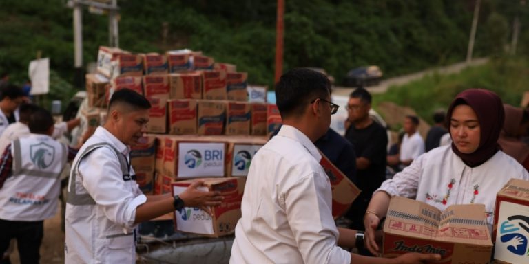 Bantuan BRI Menjangkau Lebih dari 70 Ribu Korban Terdampak Bencana Sumatera