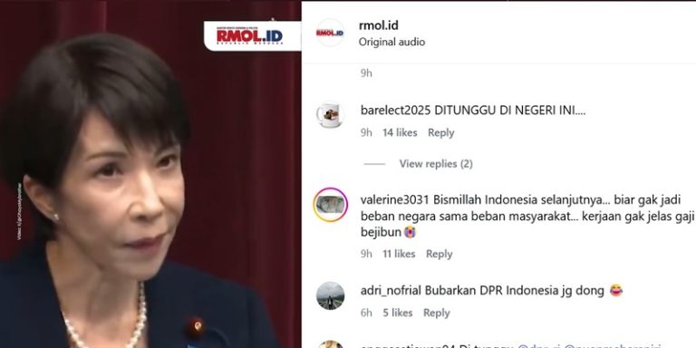 Warganet Ingin Indonesia seperti Jepang: Bubarkan DPR!