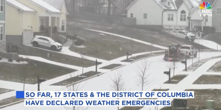 Amerika Darurat Cuaca Ekstrem, Jutaan Warga Terdampak Pemadaman Listrik