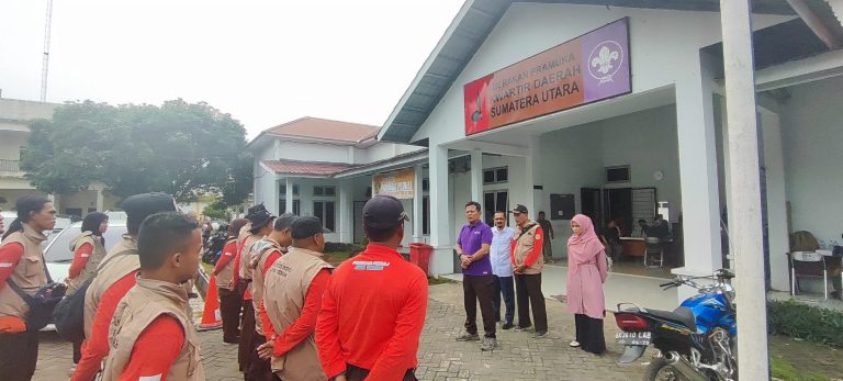 Tiba di Kwarda Sumatera Utara, Tim Bantuan Kwarda Jateng Lakukan Koordinasi