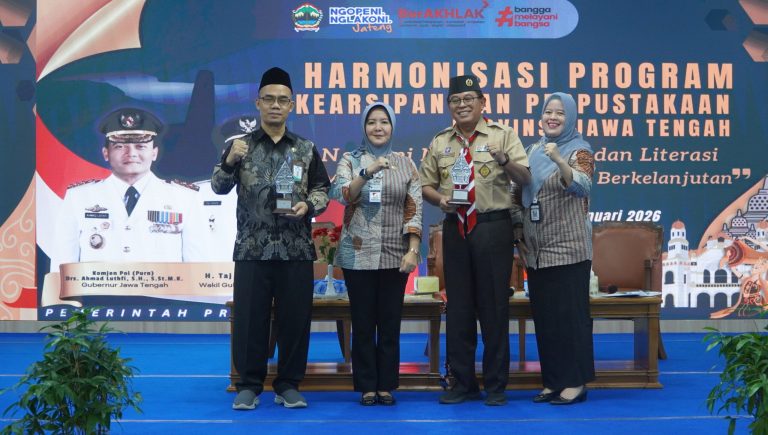 Ketua Kwarda Jawa Tengah Hadiri Harmonisasi Program Kearsipan dan Perpustakaan Provinsi Jawa Tengah