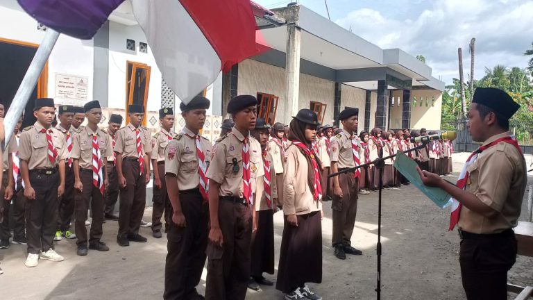 Pelantikan Dewan Ambalan Ali bin Abi Thalib dan Fatimah Az-Zahra MA Al Hidayah Purwojati Periode 2025–2026 Resmi Digelar