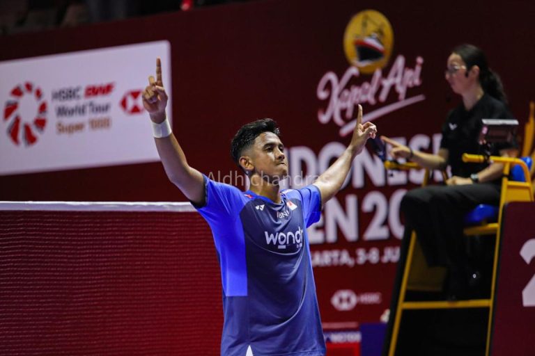 Lolos Perempatfinal Indonesia Masters 2026, Alwi Farhan Masa Bodoh Dikritik karena Gaya Selebrasinya : Okezone Sports