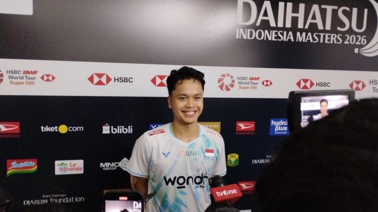 Anthony Ginting Janji Cari Solusi Usai Susah Payah Lolos dari 32 Besar Indonesia Masters 2026 : Okezone Sports