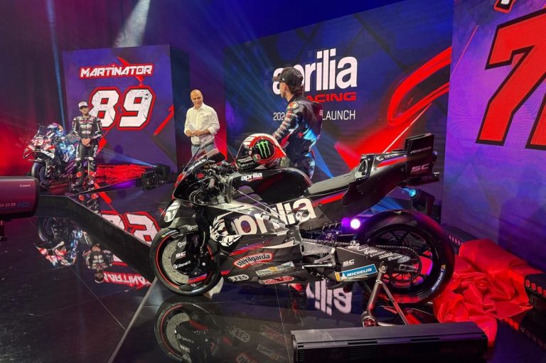 Aprilia Tampilkan Desain Baru untuk MotoGP 2026