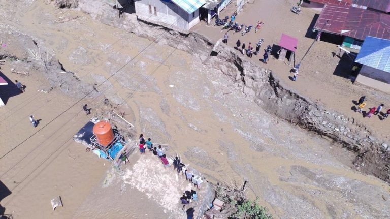 4 Desa di Donggala Sulteng Banjir, 3 Rumah Hanyut dan Jembatan Putus