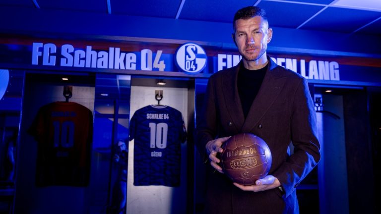 FC Schalke 04 Resmi Boyong Striker Senior 39 Tahun, Edin Dzeko