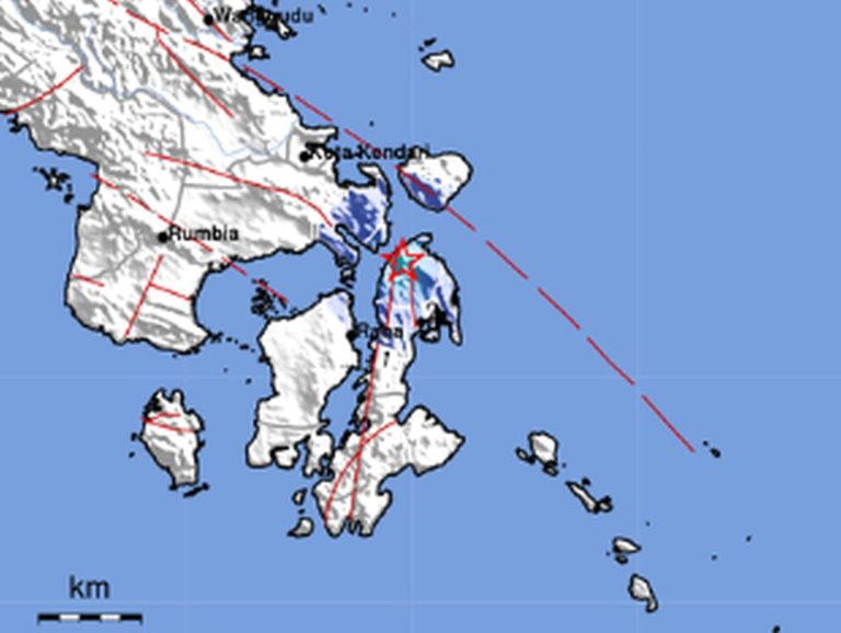 Gempa M3,9 Guncang Buton Utara, Kedalaman 5 Km : Okezone News
