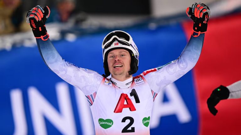 Henrik Kristoffersen Menangi Slalom Piala Dunia Terakhir Jelang Olimpiade