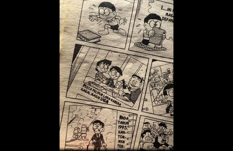 Viral, Nobita Ternyata Pernah Gagal Masuk UGM! : Okezone Edukasi