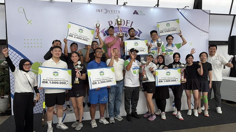 AEI Infovesta Perkuat Koneksi Pelaku Jasa Keuangan Lewat Turnamen Padel : Okezone Economy
