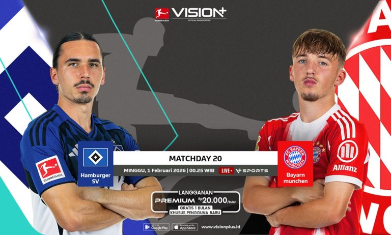 Jadwal dan Link Live Streaming Hamburg SV vs Bayern Munich di Bundesliga 2025-2026 : Okezone Bola