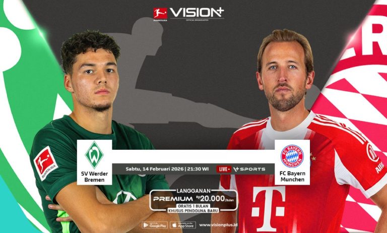 Jadwal dan Link Live Streaming Werder Bremen vs Bayern Munich di Bundesliga 2025-2026, Saksikan di VISION+ : Okezone Bola
