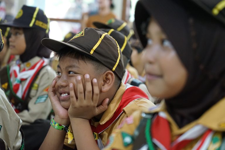 Penuh Canda Tawa, Taman Dongeng Si Aga Pukau Peserta Pesta Siaga Kwarda Jateng 2026